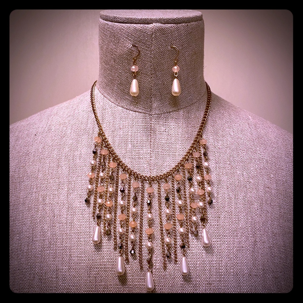 Beautiful Necklace and Earrings Set